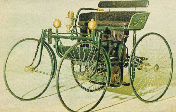 (1889) Daimler Stahlradwagen Galerie Veteráni i