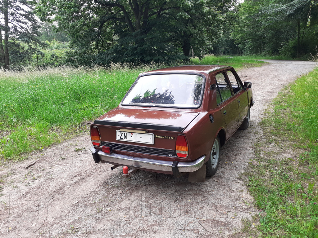 Škoda 105 S, rok 1980, platná STK