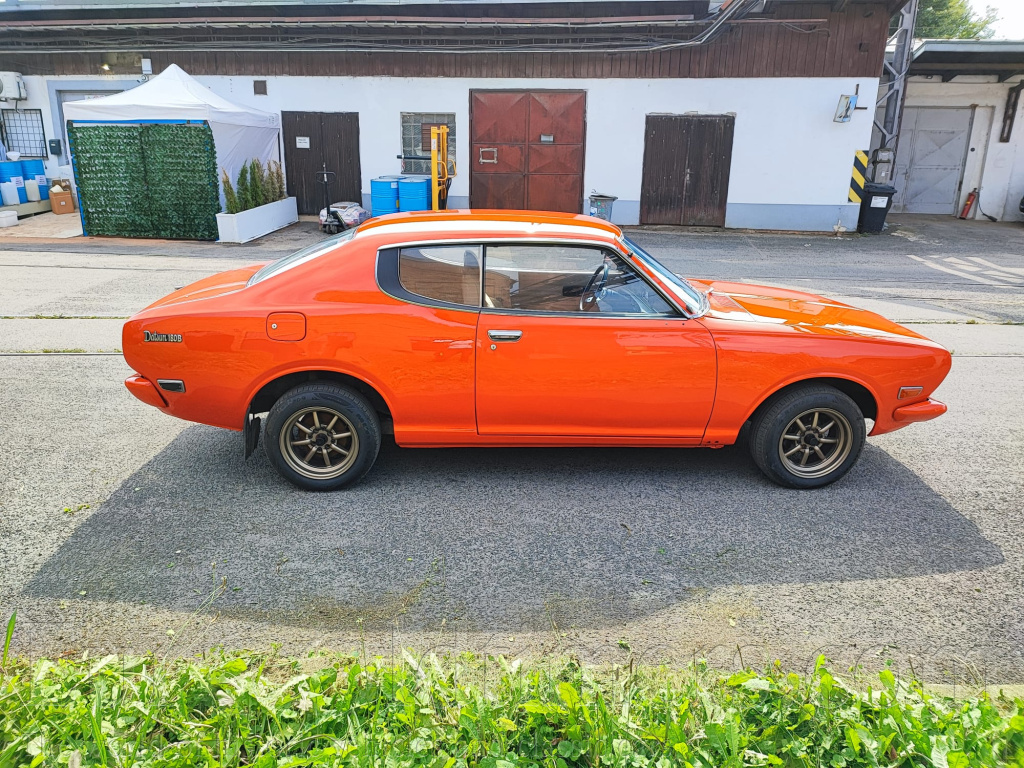 Datsun Bluebird  180 B coupé, platný Tp