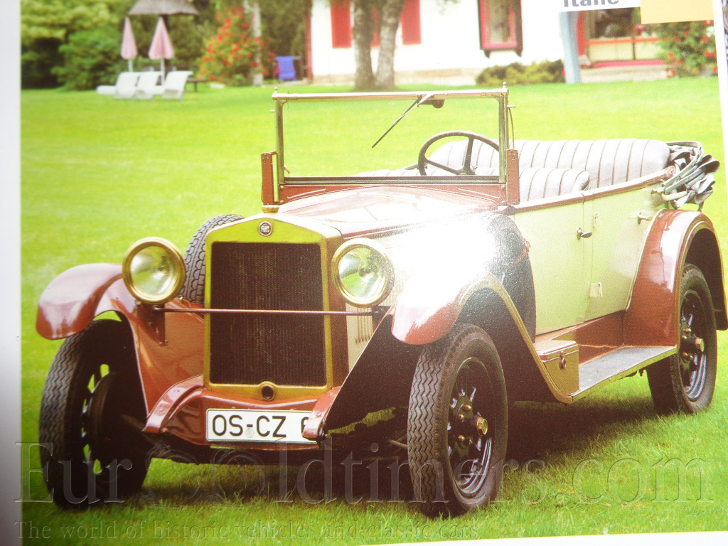 FIAT  503  torpédo 1925 -   motor 