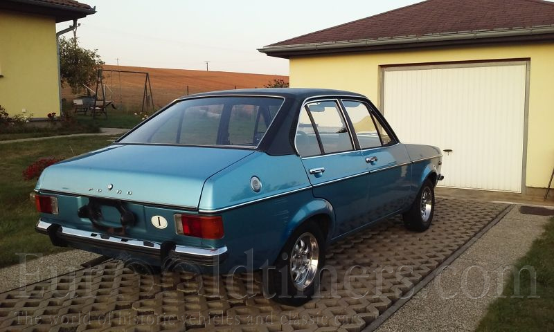 Ford Escort Mk2 1,3 Ghia před renovací