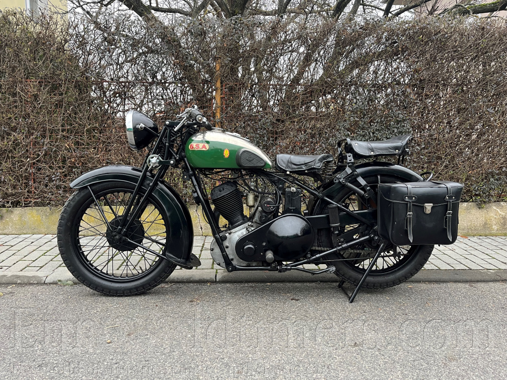 BSA H32-9 Sloper De Luxe 557 SV