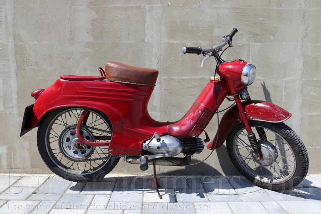 Jawa 555, r.v. 1962, s doklady