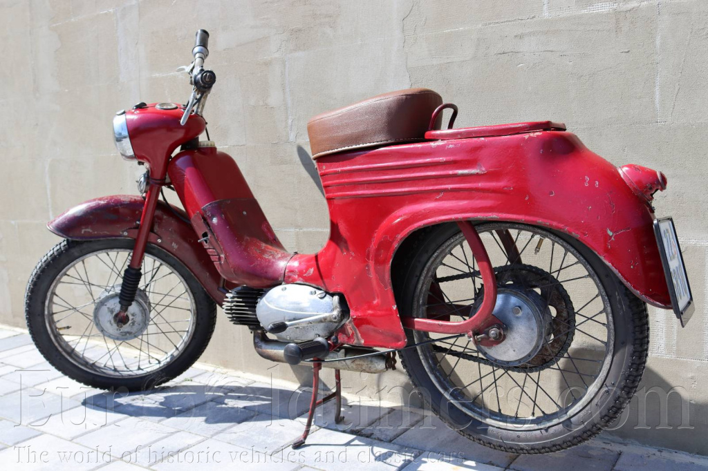 Jawa 555, r.v. 1962, s doklady