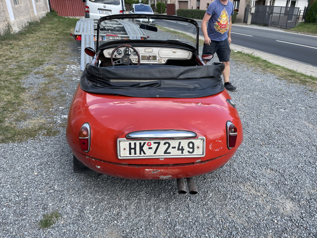 Škoda cabrio / roadster 1964