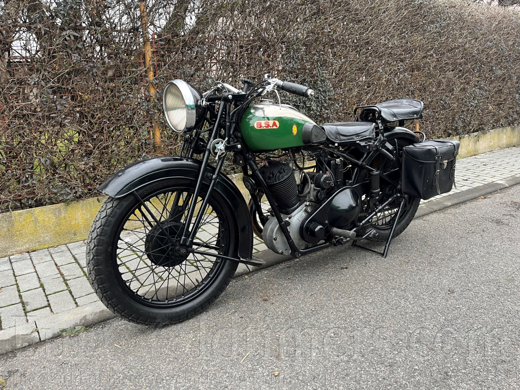 BSA H32-9 Sloper De Luxe 557 SV