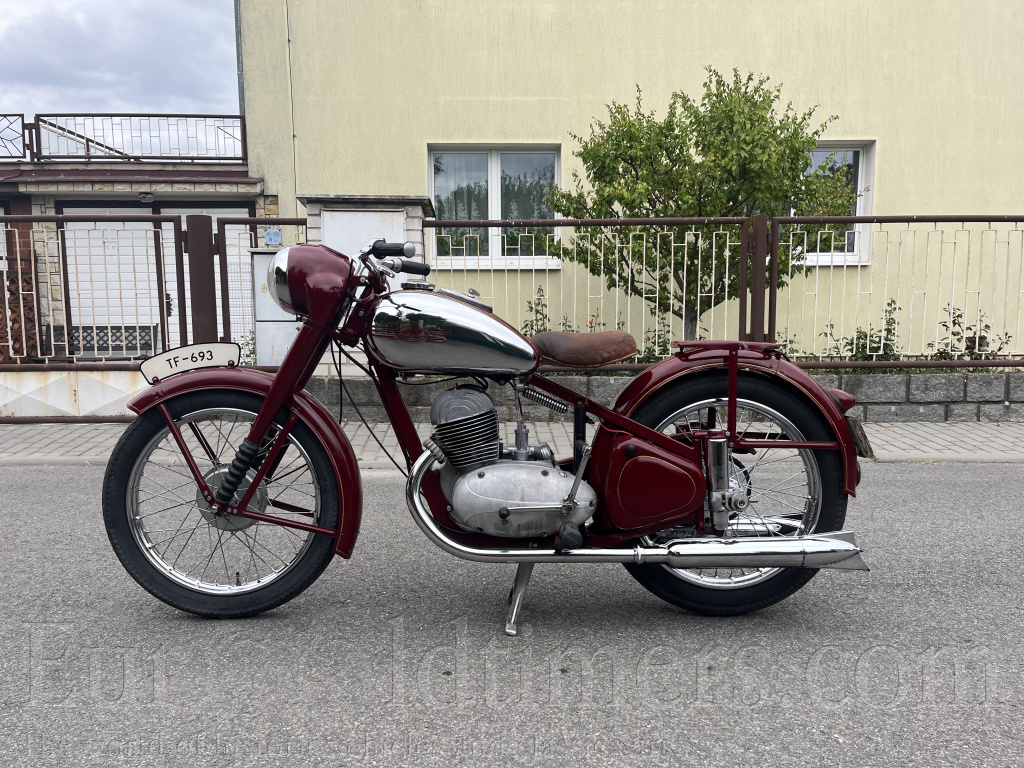 Jawa 350/18 Pérák, r.v. 1953 s TP