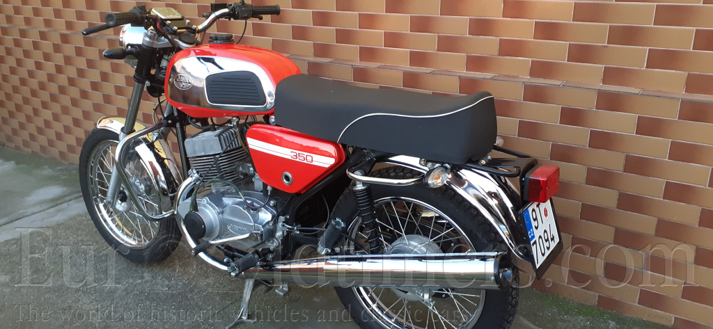 Jawa 350/634 Retro - česká SPZ + doklady