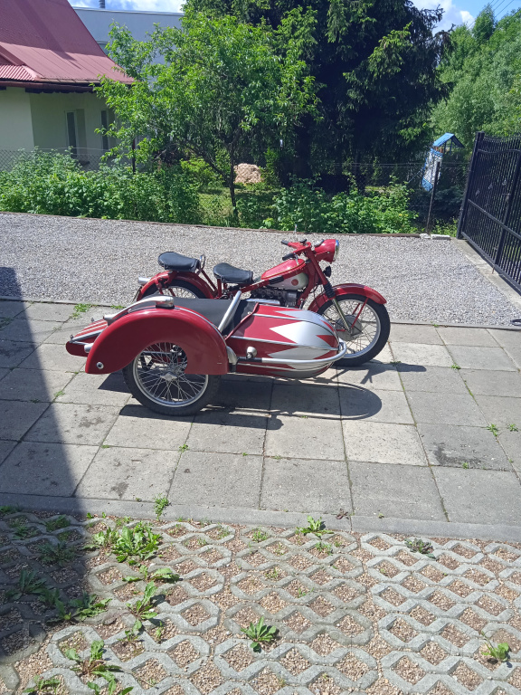 Nimbus 750 OHC + Sidecar