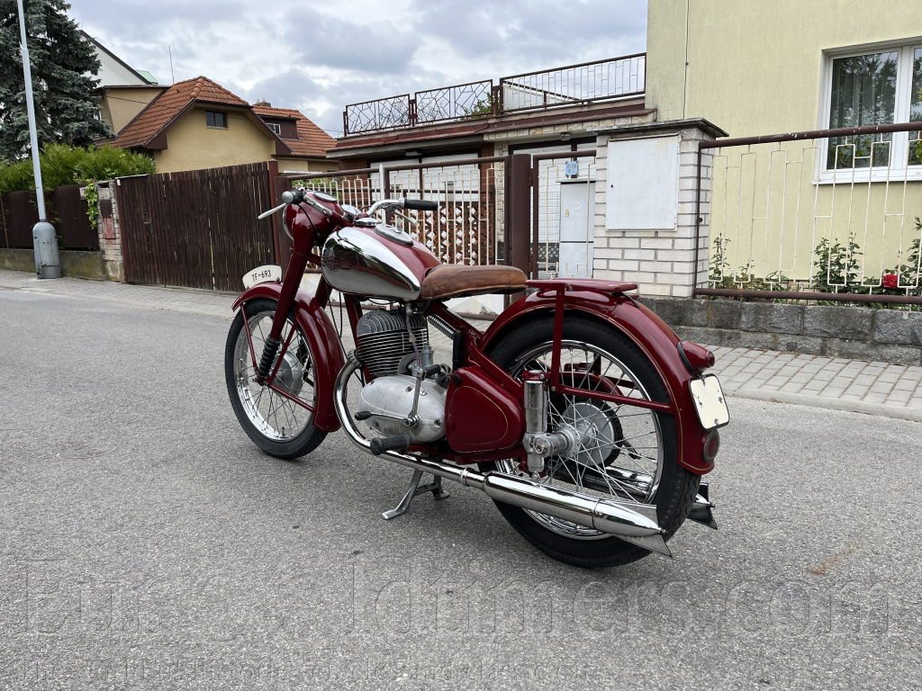 Jawa 350/18 Pérák, r.v. 1953 s TP