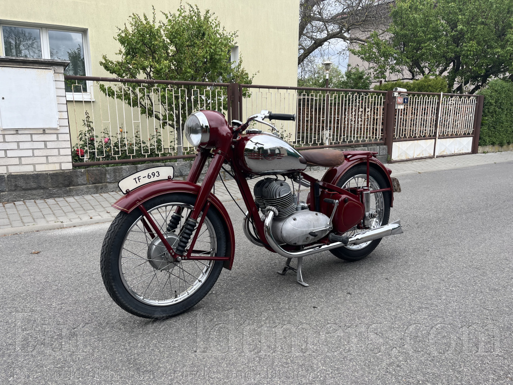 Jawa 350/18 Pérák, r.v. 1953 s TP