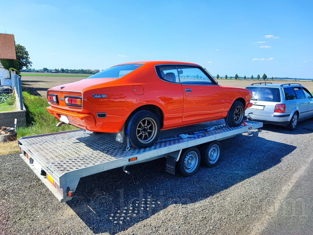 Datsun Bluebird  180 B coupé, platný Tp