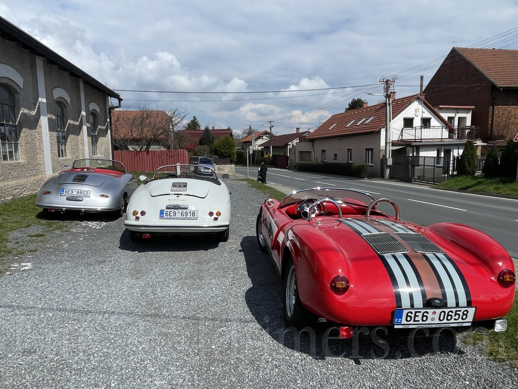 Škoda 130 Spyder , replika Porsche 550