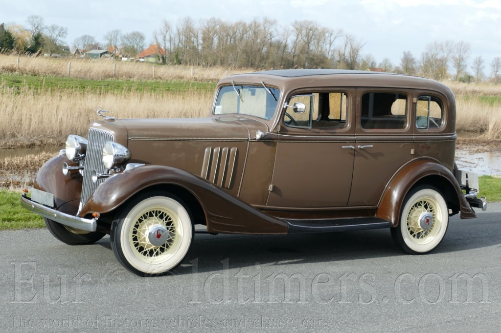 Pontiac Eight 8 4 Door Sedan 1933