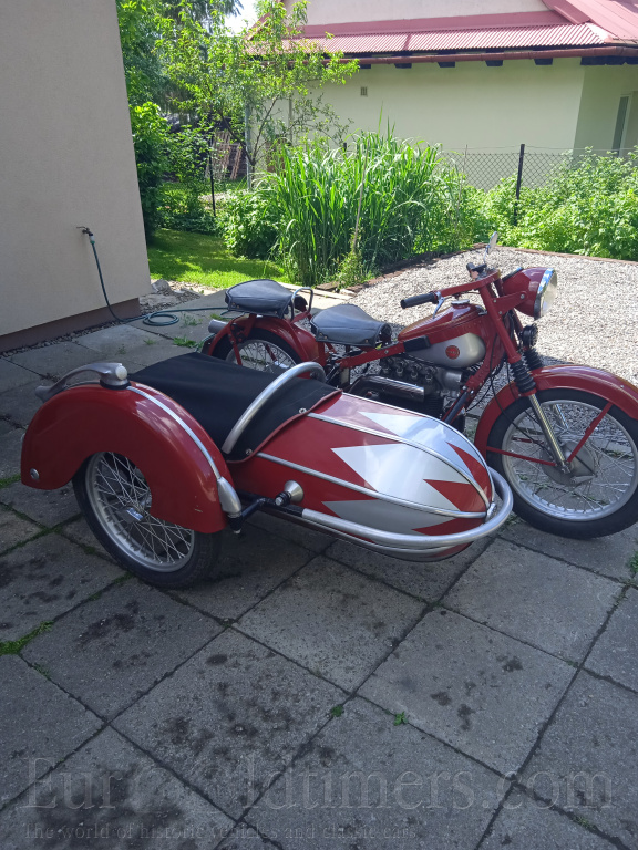 Nimbus 750 OHC + Sidecar