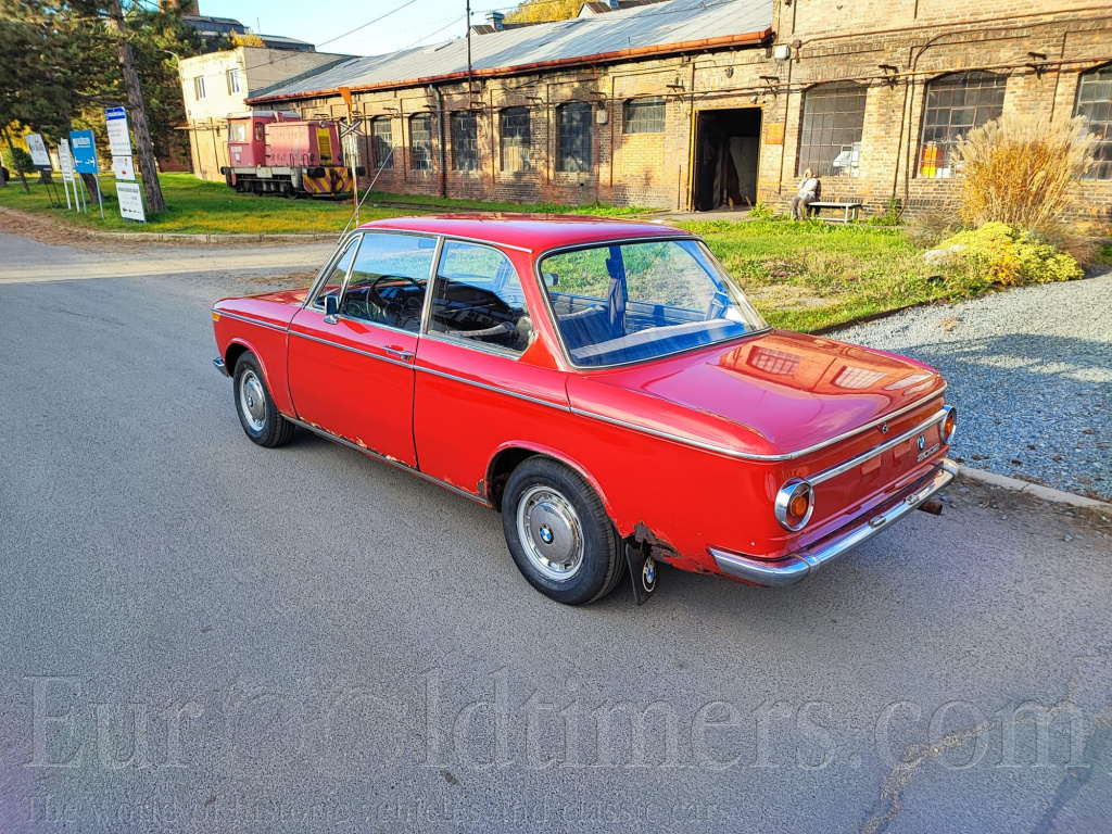 BMW 2002, r.v. 1971, platný Tp