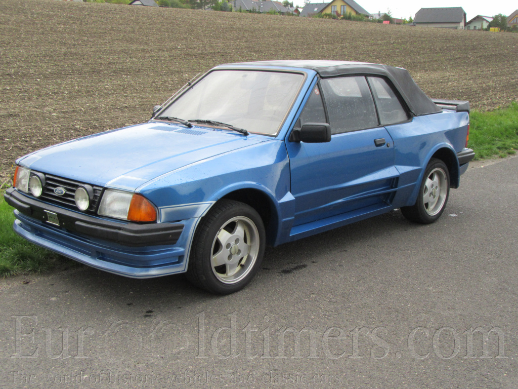 Ford Escort XR3i Cabrio, r.v.1987