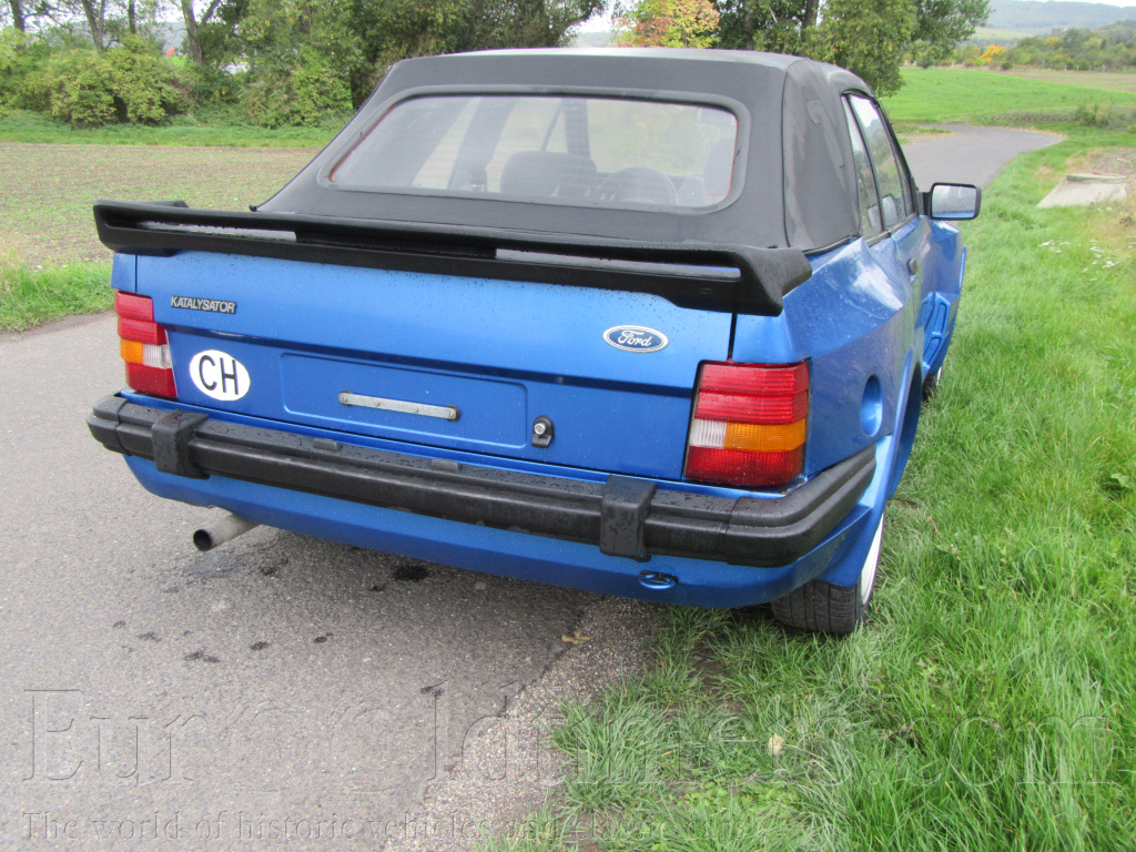 Ford Escort XR3i Cabrio, r.v.1987