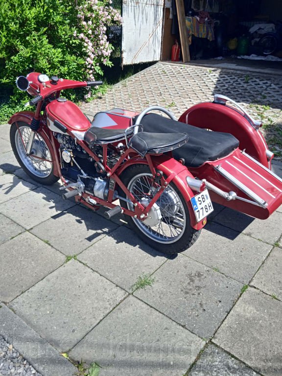 Nimbus 750 OHC + Sidecar