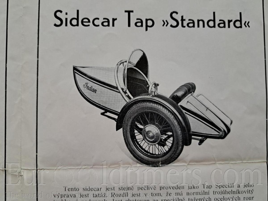 Sidecar Tluštoš TAP Standard