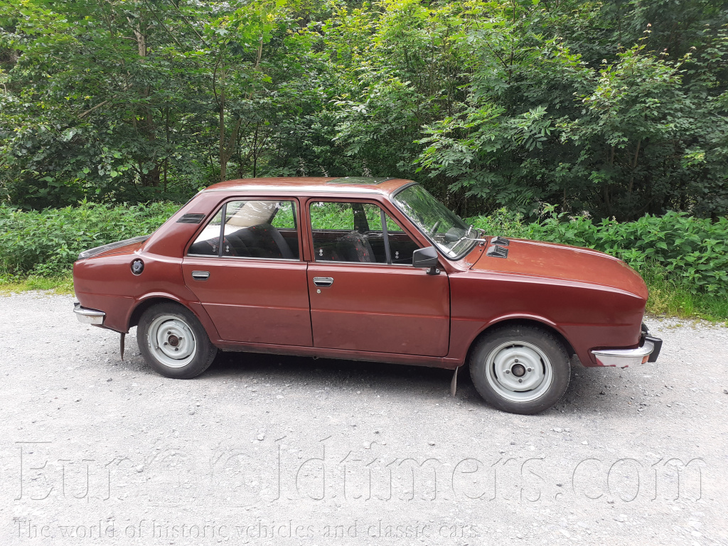 Škoda 105 S, rok 1980, platná STK