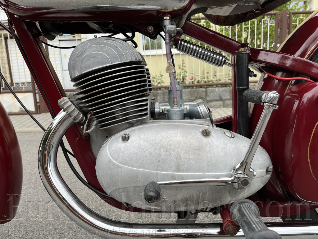 Jawa 350/18 Pérák, r.v. 1953 s TP