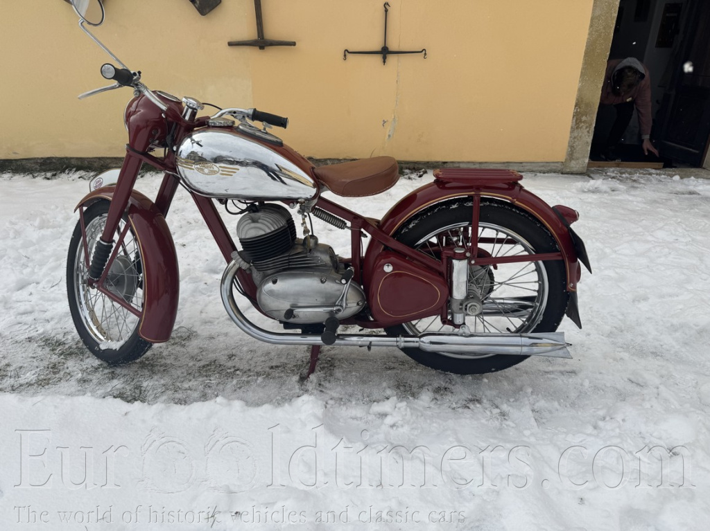 Jawa 350 Pérák 1954