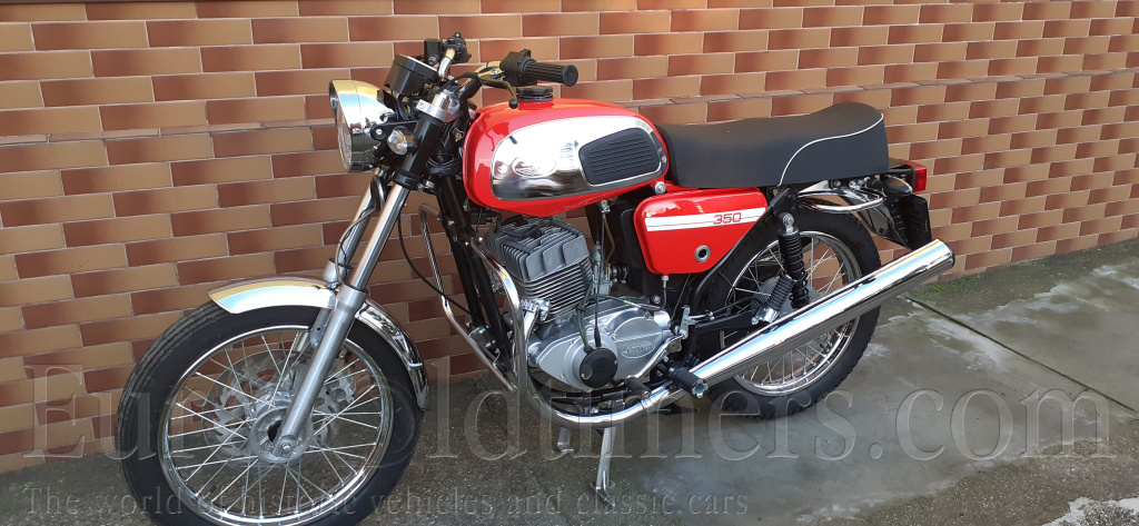 Jawa 350/634 Retro - česká SPZ + doklady