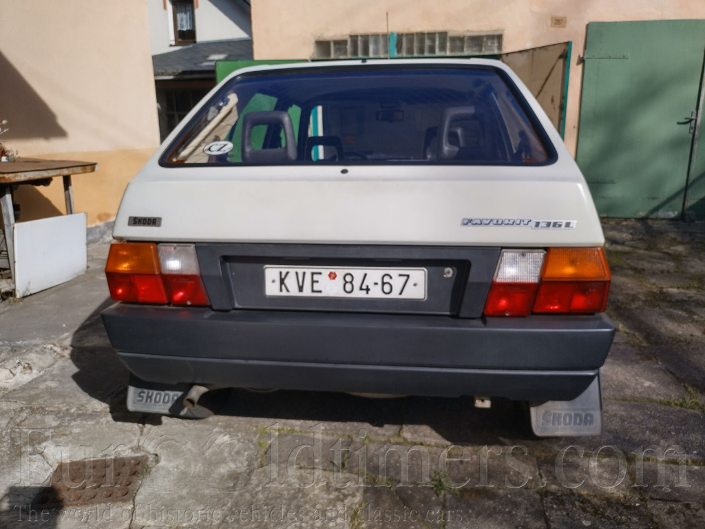 Škoda Favorit 136L, model r.1989