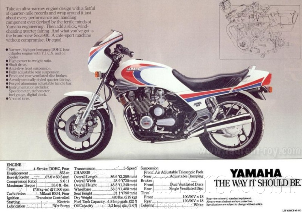 Yamaha XJ 900 SECA Typ 31A, 1983