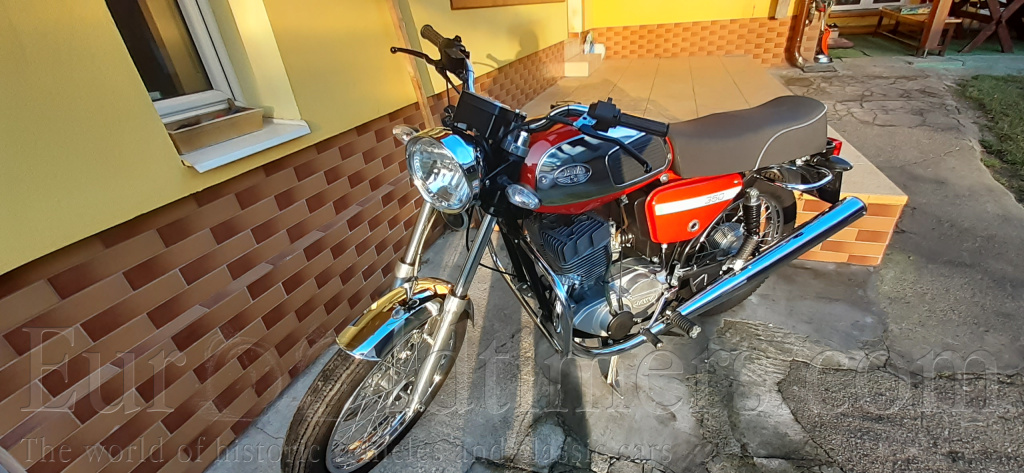 Jawa 350/634 Retro - česká SPZ + doklady