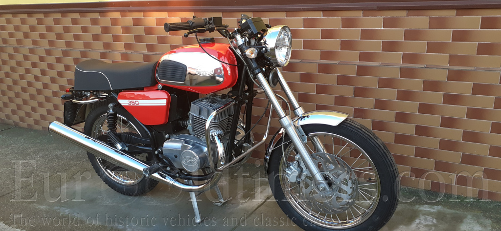 Jawa 350/634 Retro - česká SPZ + doklady