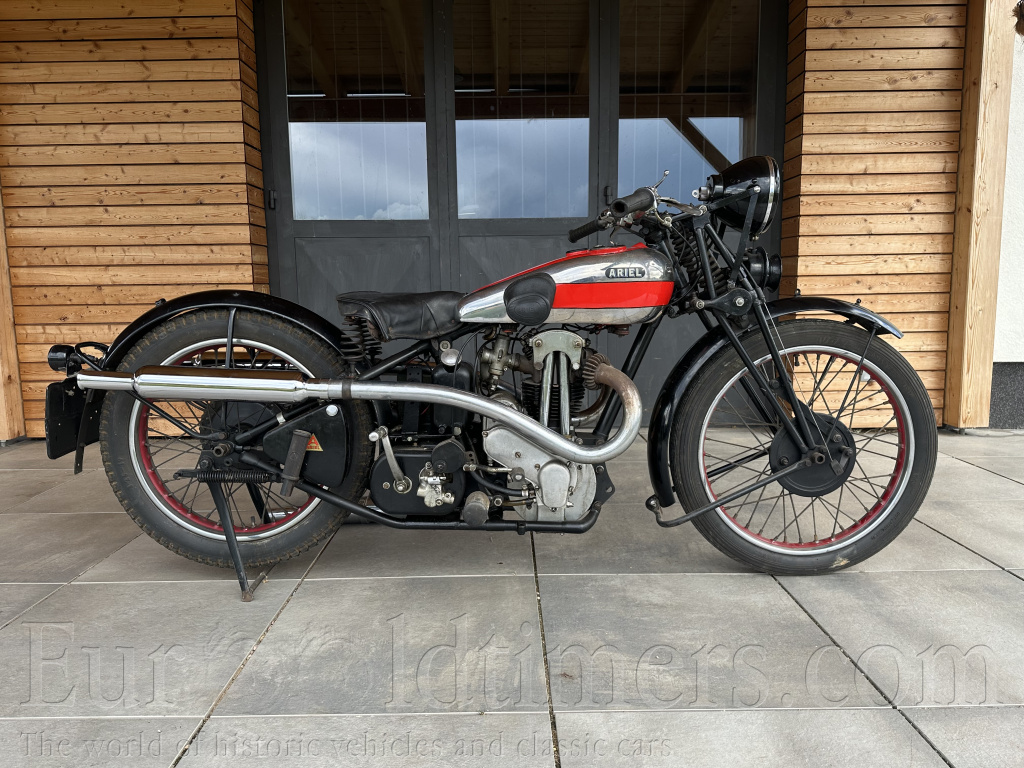 Ariel VH 32 Red Hunter 500 OHV 1932 ČTYŘ