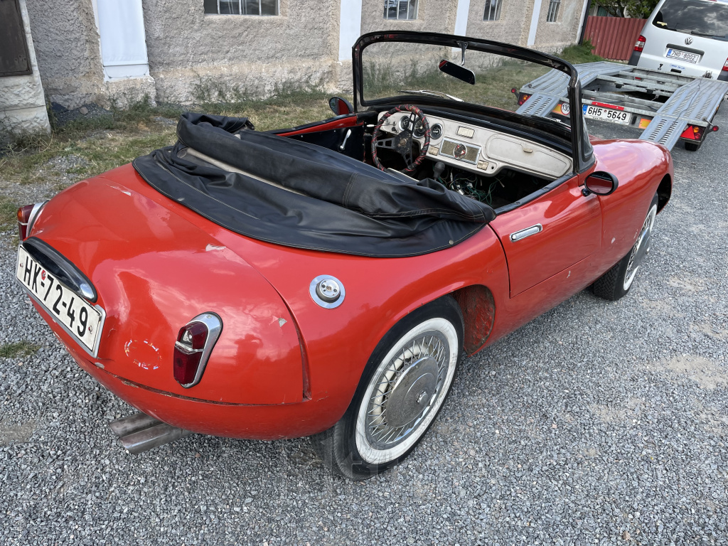 Škoda cabrio / roadster 1964