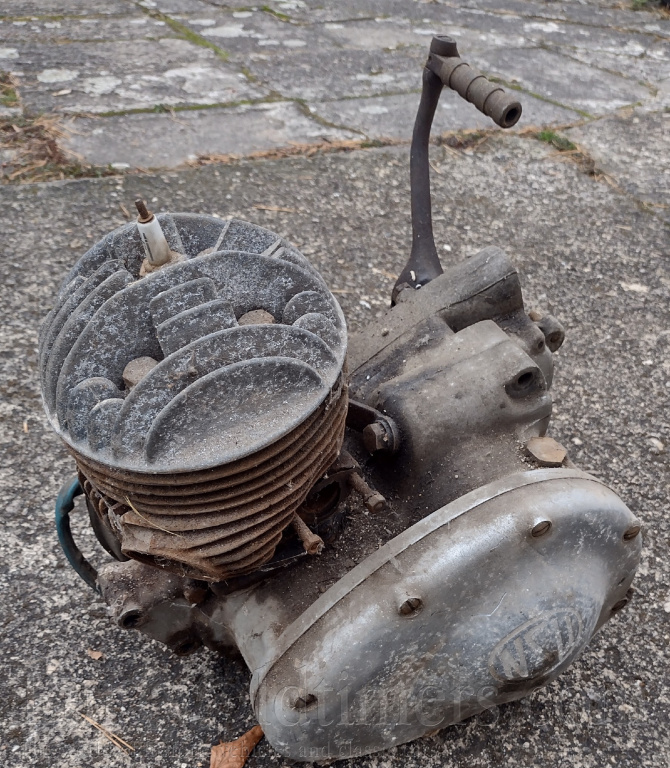 NSU 200 ZDB motor 