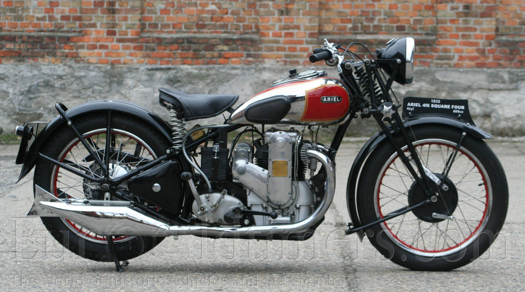 Ariel Square Four 600cc OHC 1935