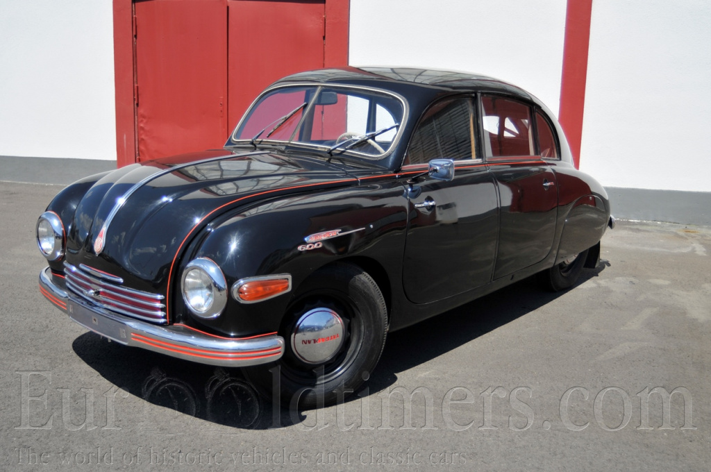 Tatra 600 - Tatraplan 1950, platné dokla