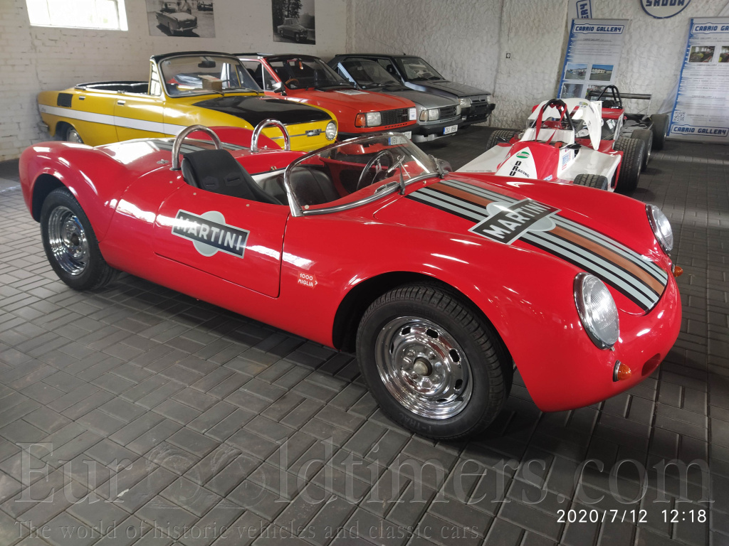 Škoda 130 Spyder , replika Porsche 550