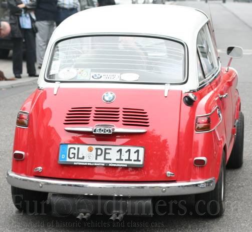 BMW 600 Isetta, r.v. 1958, platné doklady