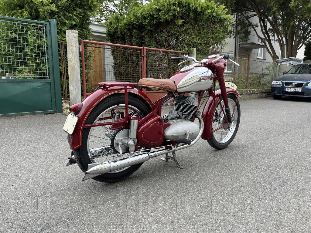 Jawa 350/18 Pérák, r.v. 1953 s TP