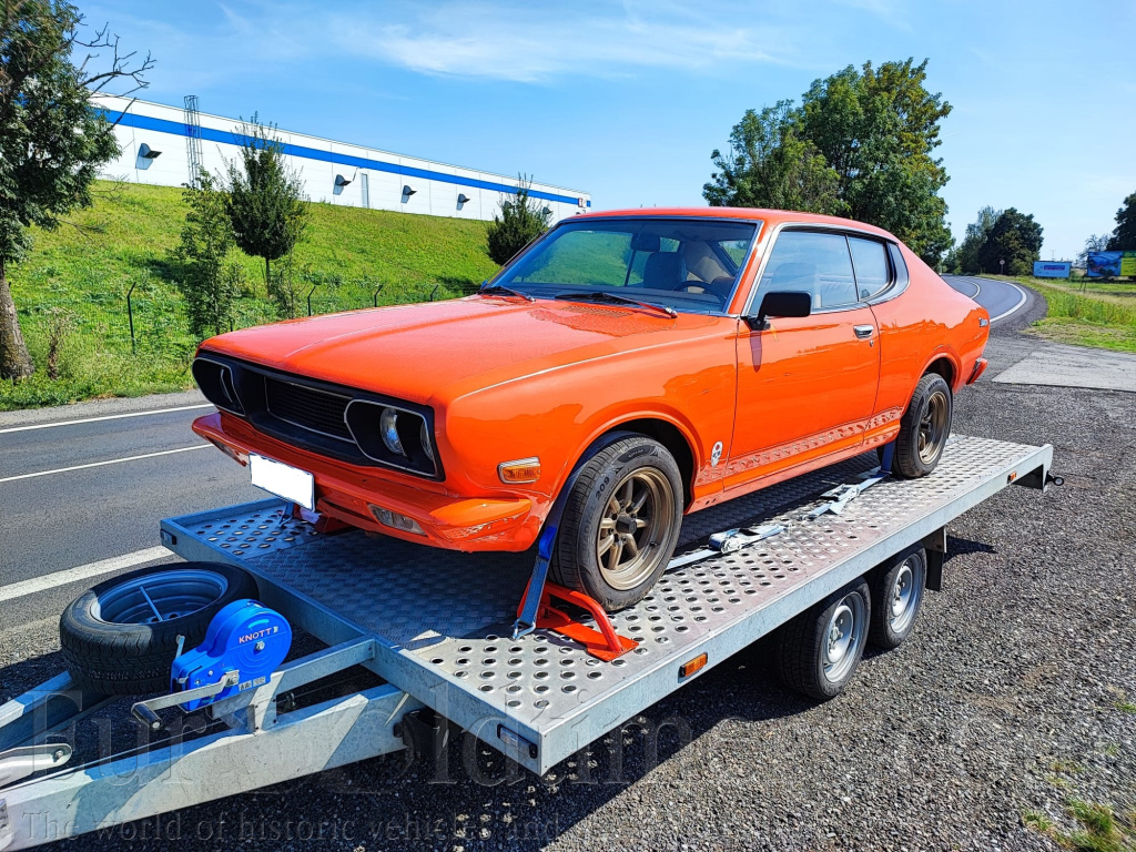 Datsun Bluebird  180 B coupé, platný Tp