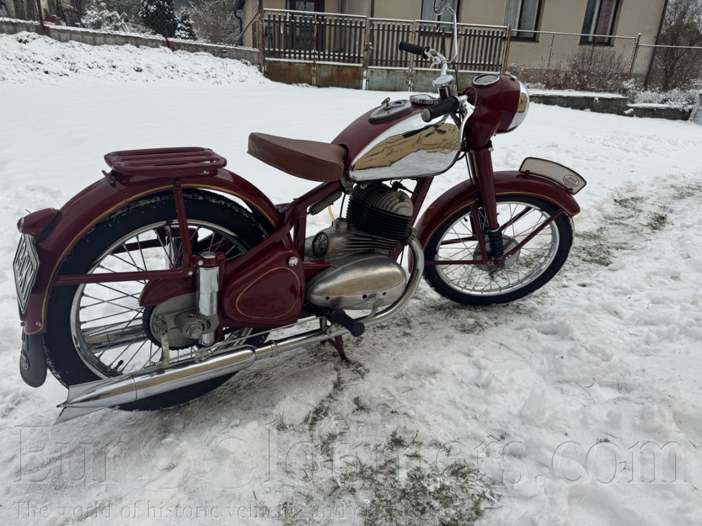 Jawa 350 Pérák 1954