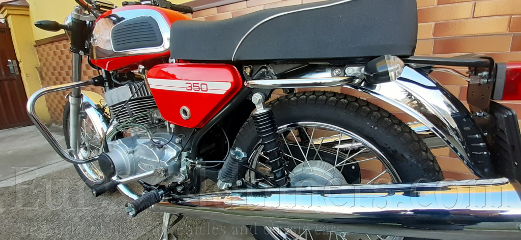 Jawa 350/634 Retro - česká SPZ + doklady