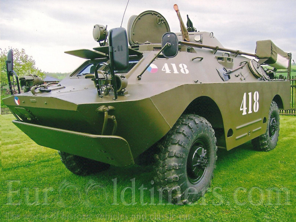 BRDM-2 obrněný obojživelný transportér