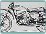 (1963) ČZ 250 ccm ISDT soutěžní terénní