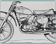 (1963) ČZ 250 ccm ISDT soutěžní terénní