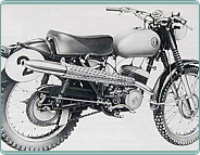 (1964) ČZ 175ccm 6D 64 ISDT soutěžní terénní