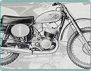 (1964) ČZ 250 ccm typ 968 soutěžní terénní