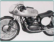 (1956-57) ČZ 125ccm typ 852 silniční závodní