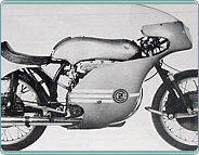 (1958) ČZ 350 ccm typ 854 silniční závodní